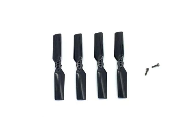OMPHOBBY M2/ M2 V2/ M2 EXP Tail Blade set-Black（4pcs）