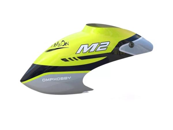 OMPHOBBY M2/ M2 V2/ M2 EXP Canopy set-Racing Yellow
