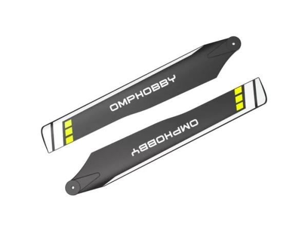 OMPHOBBY M2/ M2 V2/ M2 EXP 173mm Main Blades-Yellow