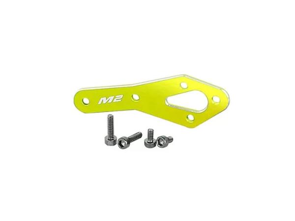 OMPHOBBY M2 V2/ M2 EXP Tail Motor Reinforced Plate set-Yellow