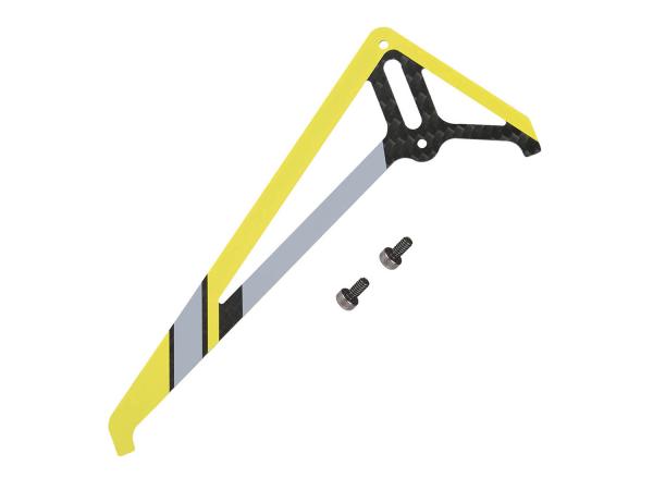 OMPHOBBY M4 Tail Fin - Racing Yellow
