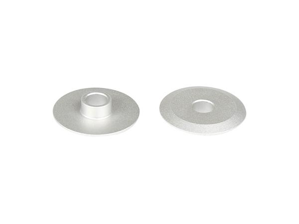 OMPHOBBY M4 Tail Pulley Flange Set (silver)