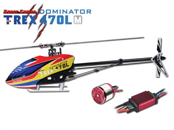 Align T-REX 470LM KIT DOMINATOR Metal Edition (with Motor and ESC)