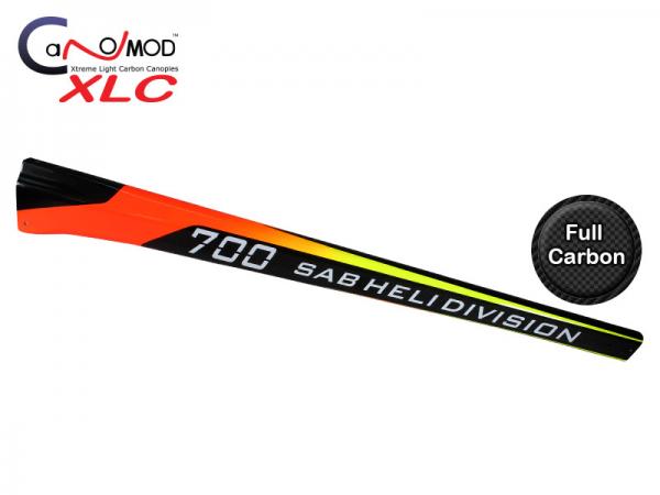 Canomod Goblin 700 Competition Xeros - Carbon Tail Boom