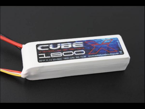 SLS X-Cube 1800mAh 6S1P 22,2V 30C/60C