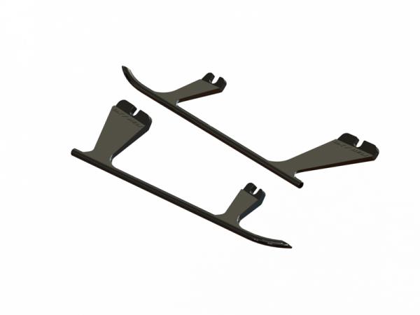 OXY Heli OXY2 Plastic Landing Gear Skid, Left / Right - Black