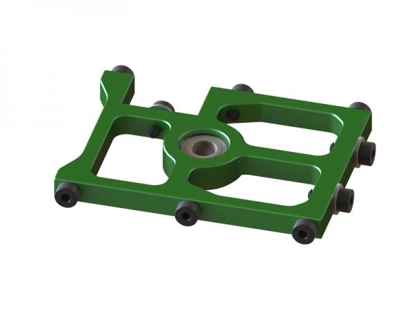 OXY Heli OXY3 GL Middle Main Shaft Bearing Block, Green