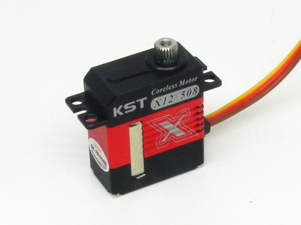 KST X12 508 V8 Digital Taumelscheiben- Servo mit Alu Gehäuse