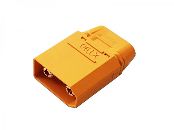 XT90 Gold Connector 4,5mm with yellow case