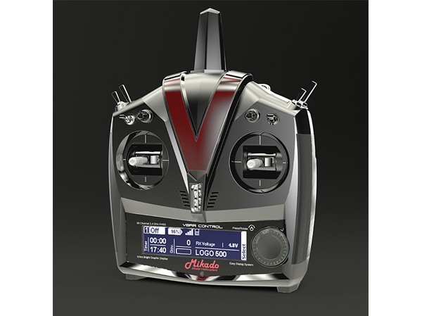 Mikado VBar Control Radio with VBar NEO, black # 04970 | Live-Hobby.de