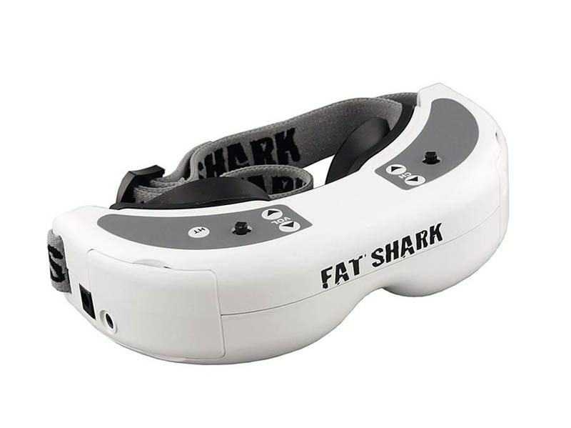 Fat Shark Videobrille DominatorHD SVGA nur Headset # FSV1105 | Live-Hobby.de